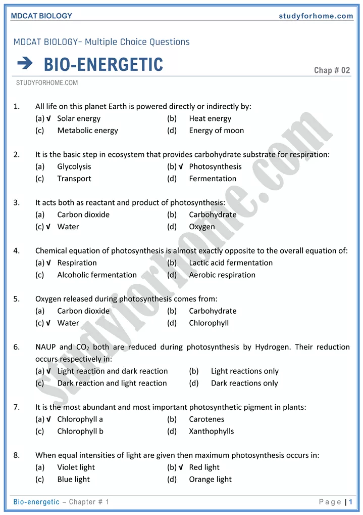 mdcat-biology-chapter-2-bioenergetics-online-mcqs-test-1