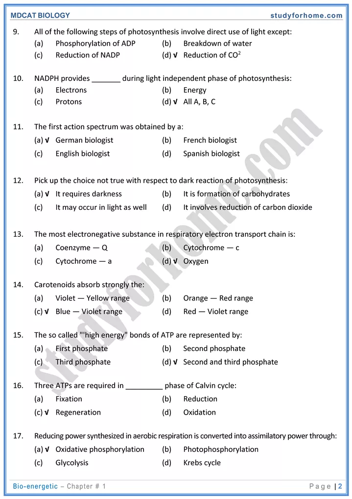 mdcat-biology-chapter-2-bioenergetics-online-mcqs-test-2