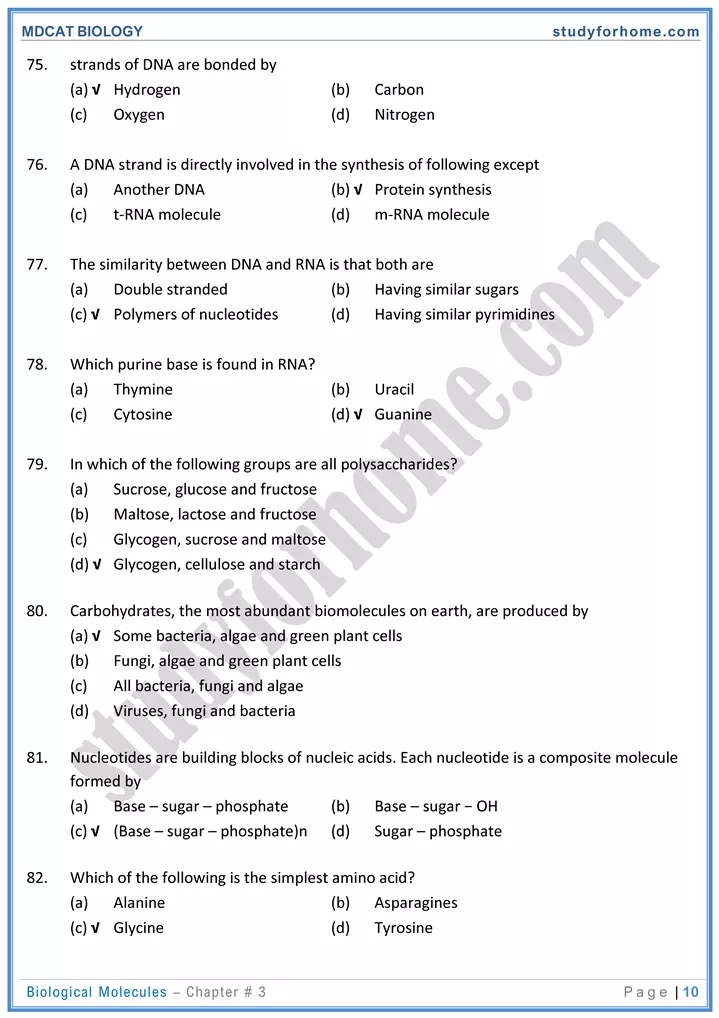 mdcat-biology-chapter-3-biological-molecules-online-mcqs-test-10