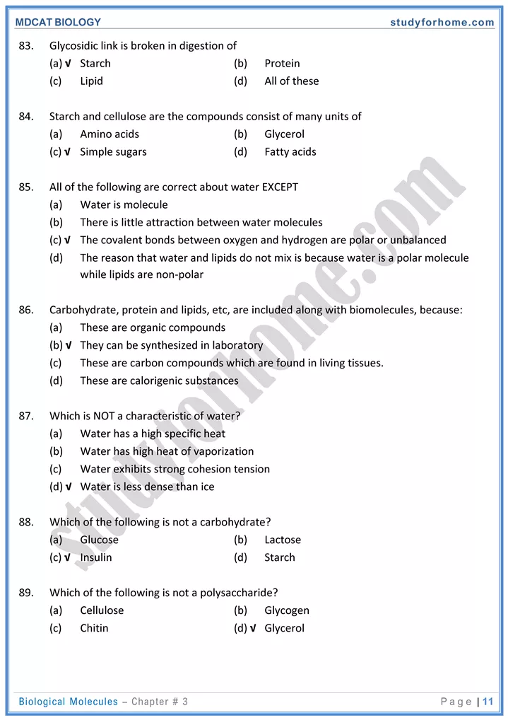 mdcat-biology-chapter-3-biological-molecules-online-mcqs-test-11