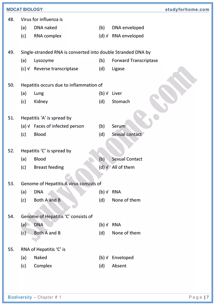 mdcat-biology-chapter-1-biodiversity-online-mcqs-test-7