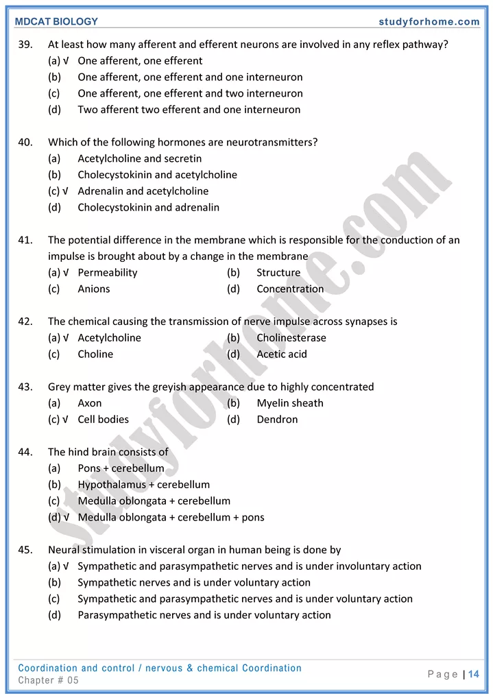 mdcat-biology-chapter-5-coordination-and-control-online-mcqs-test-14