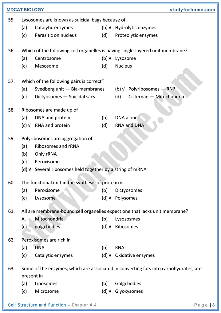 mdcat-biology-chapter-4-cell-structure-and-function-online-mcqs-test-8