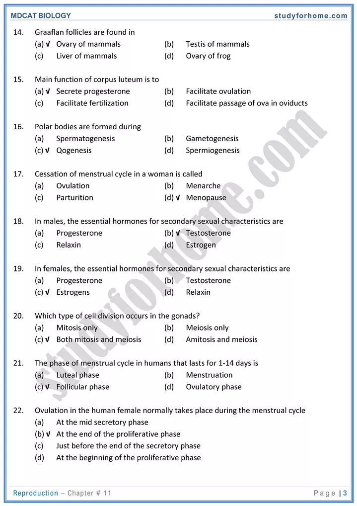 chap 11 reproduction biology mdcat 03