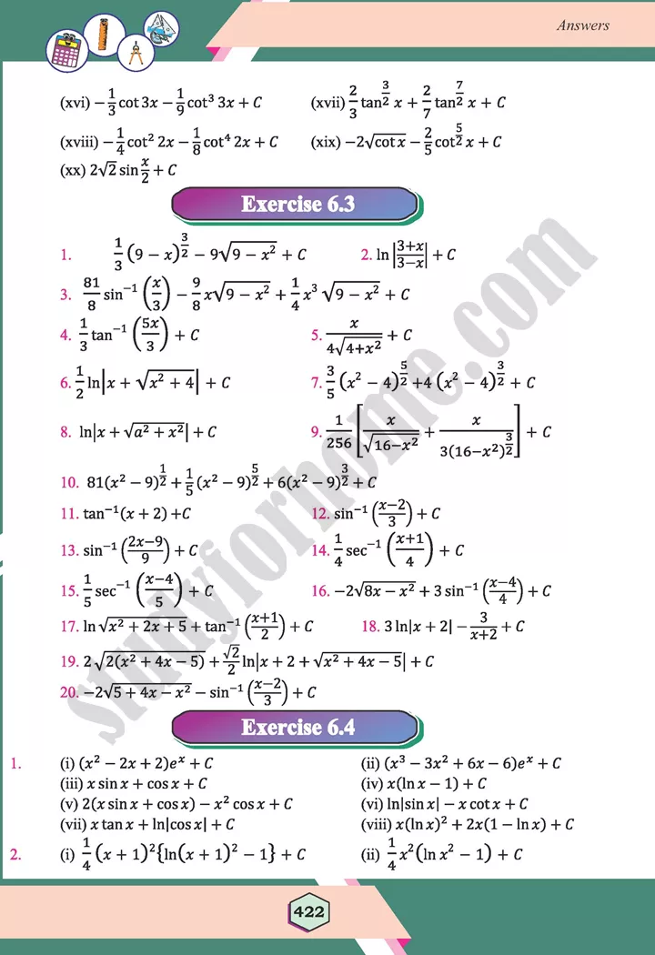 chapter answers maths 12th 14