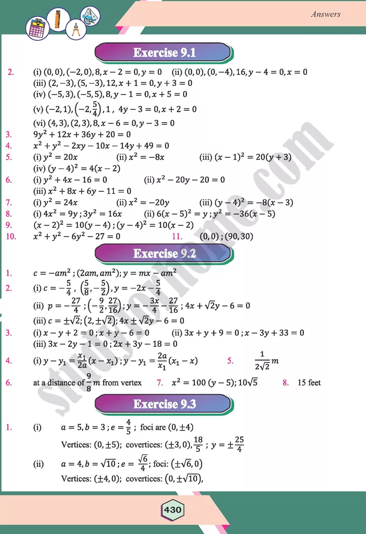 chapter answers maths 12th 22