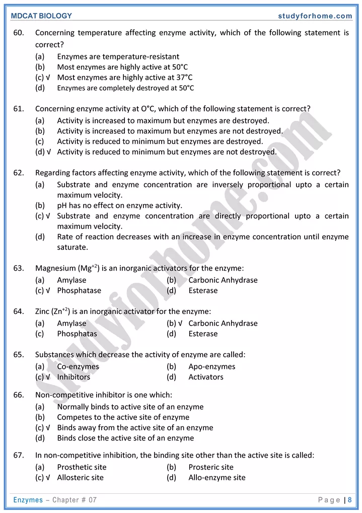 mdcat-biology-chapter-7-enzymes-online-mcqs-test-8