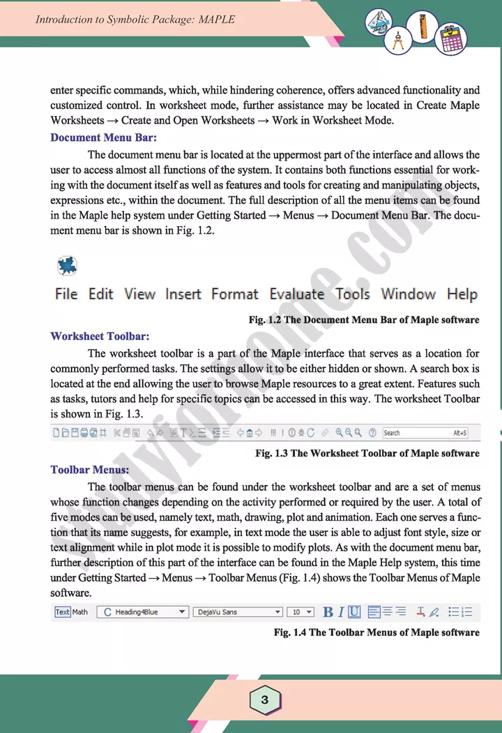 unit 1 introduction to symbolic package maple maths 12th 03