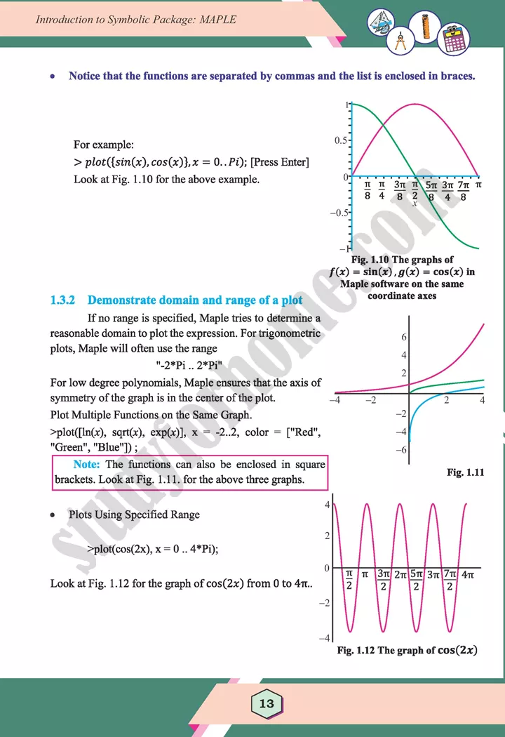 unit 1 introduction to symbolic package maple maths 12th 13