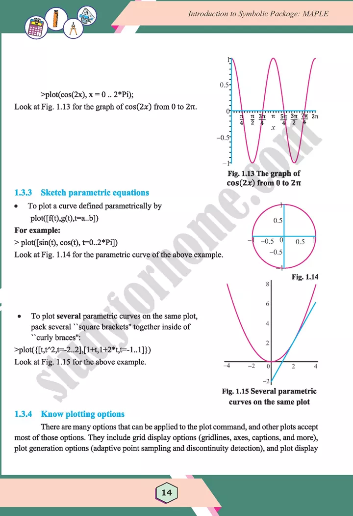 unit 1 introduction to symbolic package maple maths 12th 14