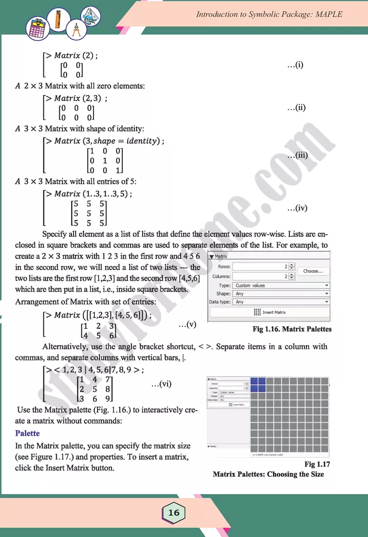 unit 1 introduction to symbolic package maple maths 12th 16