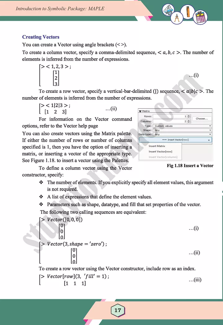 unit 1 introduction to symbolic package maple maths 12th 17