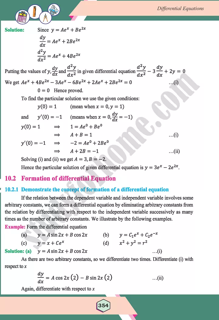 unit 10 differential equations maths 12th 04