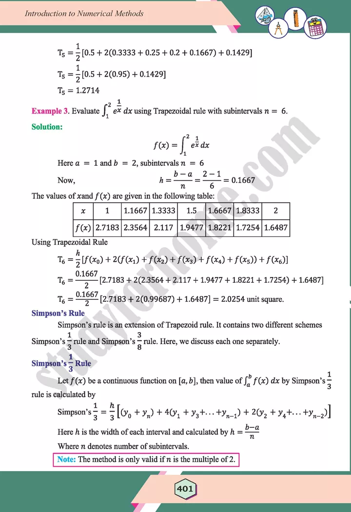 unit 12 introduction to numerical methods maths 12th 14