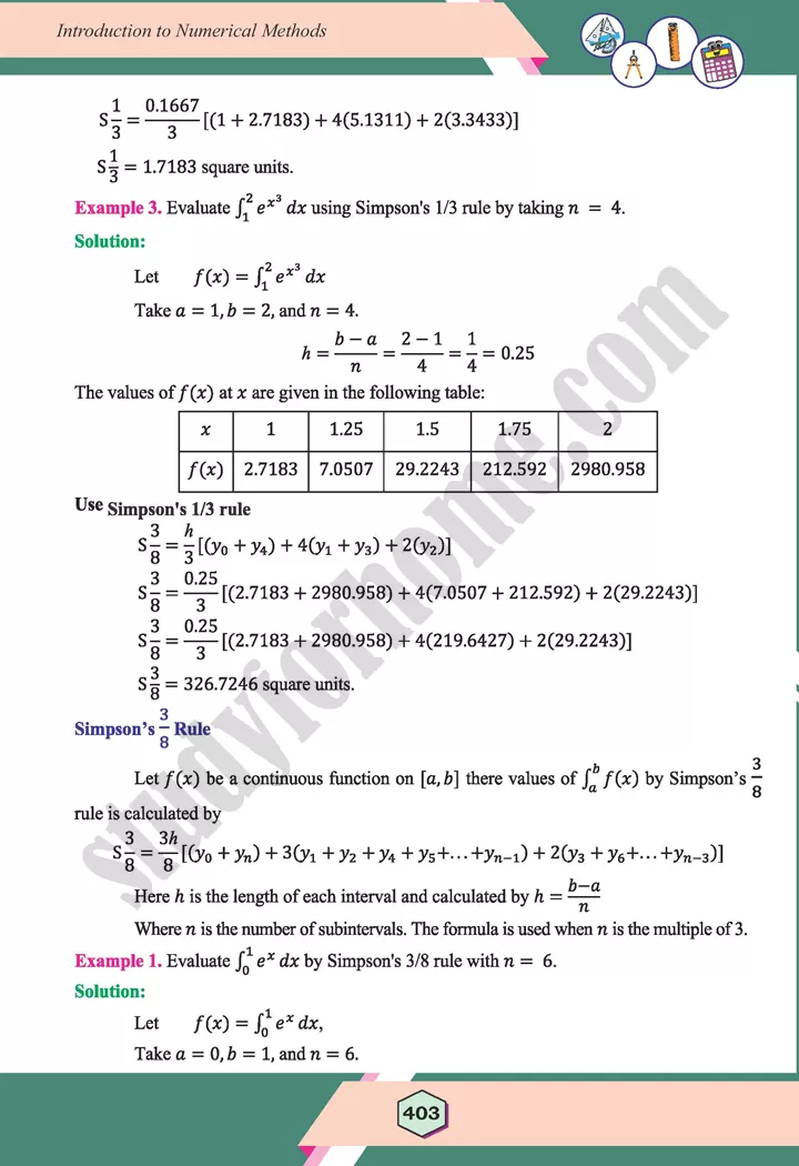 unit 12 introduction to numerical methods maths 12th 16