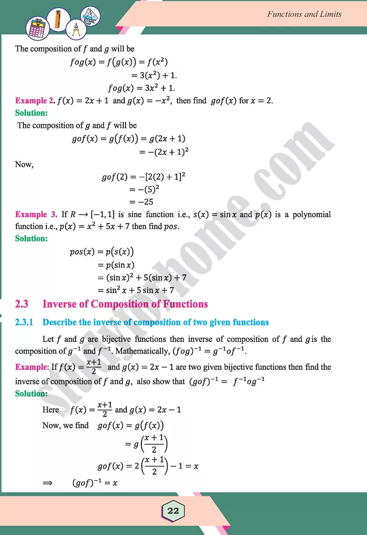 unit 2 functions and limits maths 12th 03