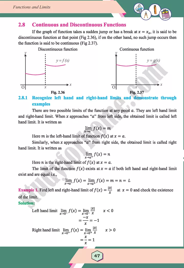 unit 2 functions and limits maths 12th 28