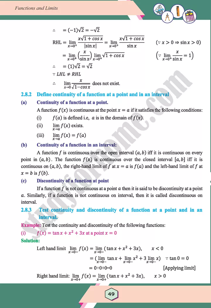 unit 2 functions and limits maths 12th 30