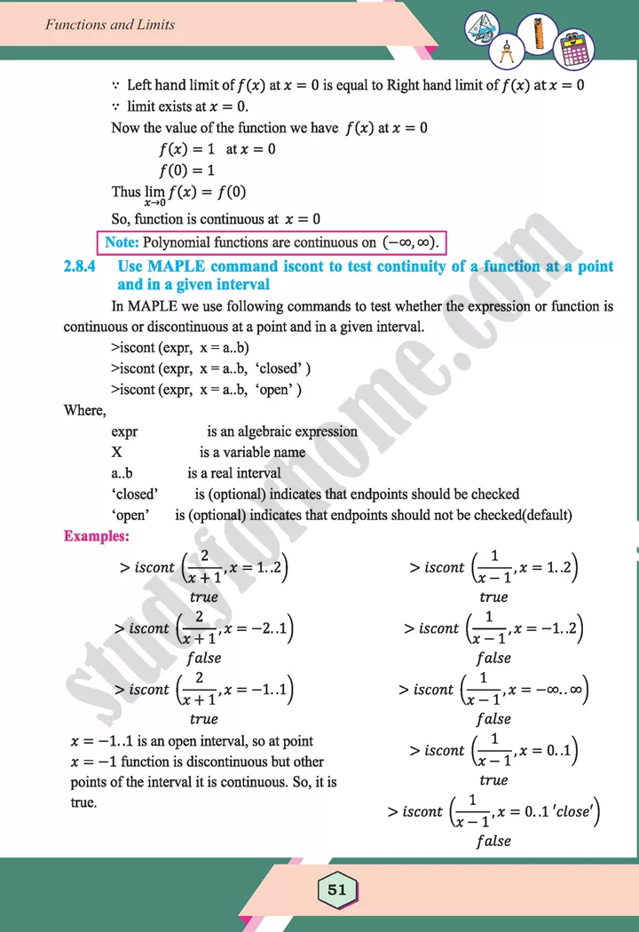 unit 2 functions and limits maths 12th 32