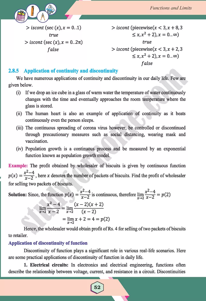 unit 2 functions and limits maths 12th 33