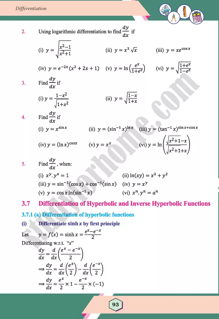 unit 3 differentiation maths 12th 36