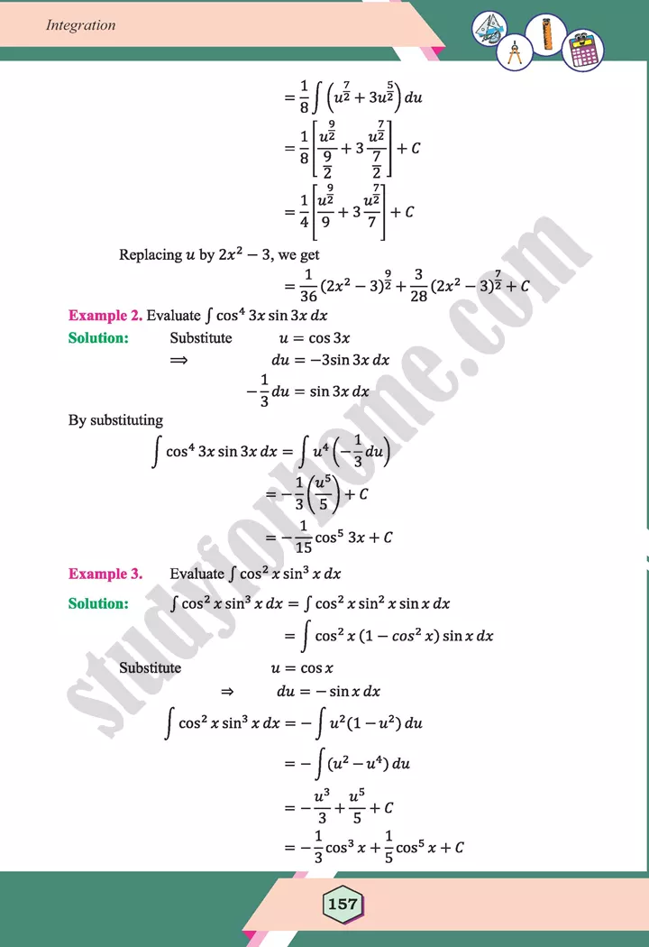 unit 6 integration maths 12th 10