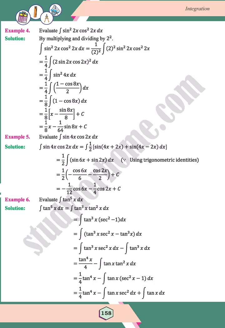 unit 6 integration maths 12th 11