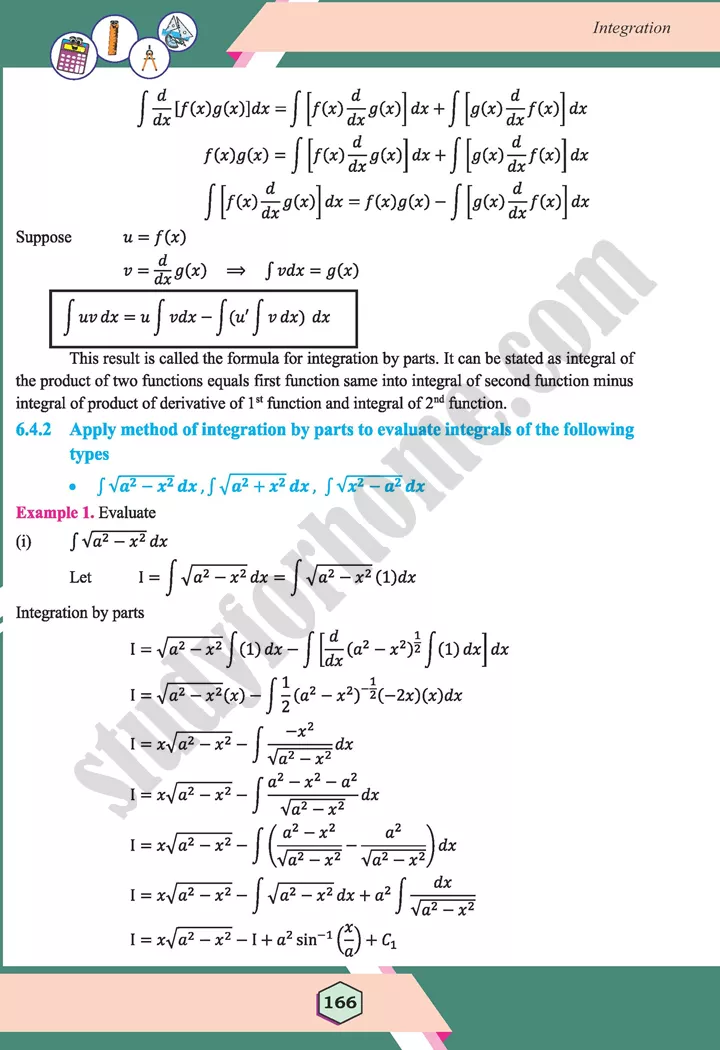 unit 6 integration maths 12th 19