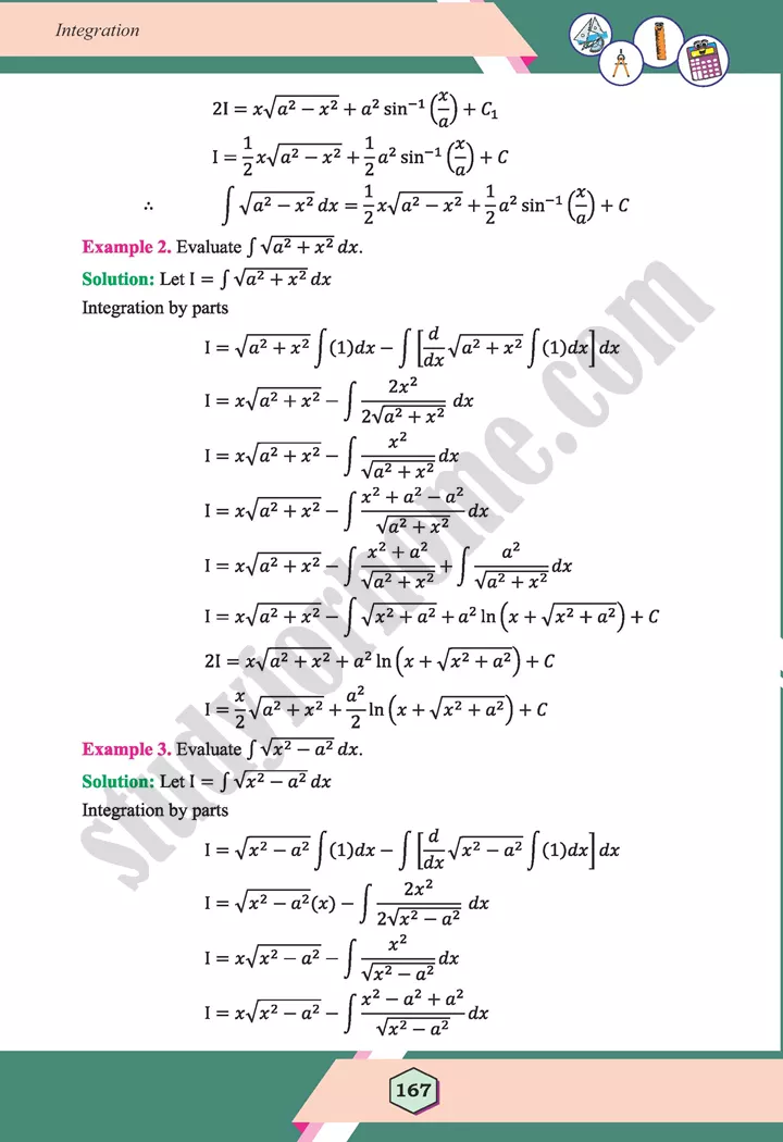 unit 6 integration maths 12th 20