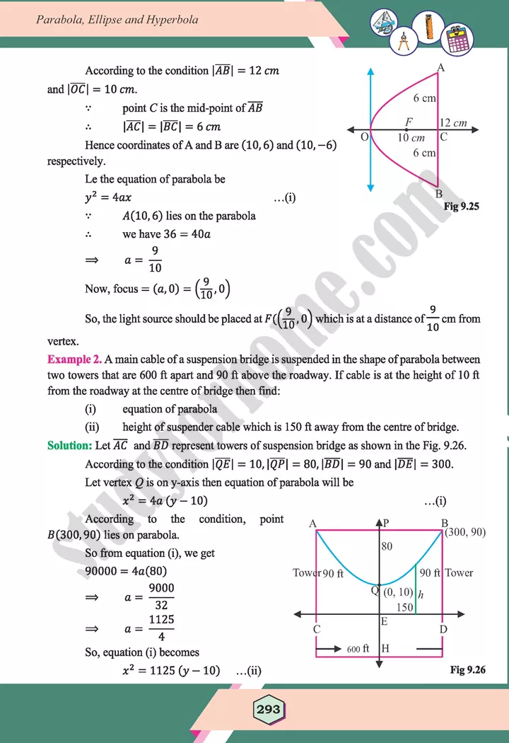 unit 9 parabola ellipse and hyperbola maths 12th 20