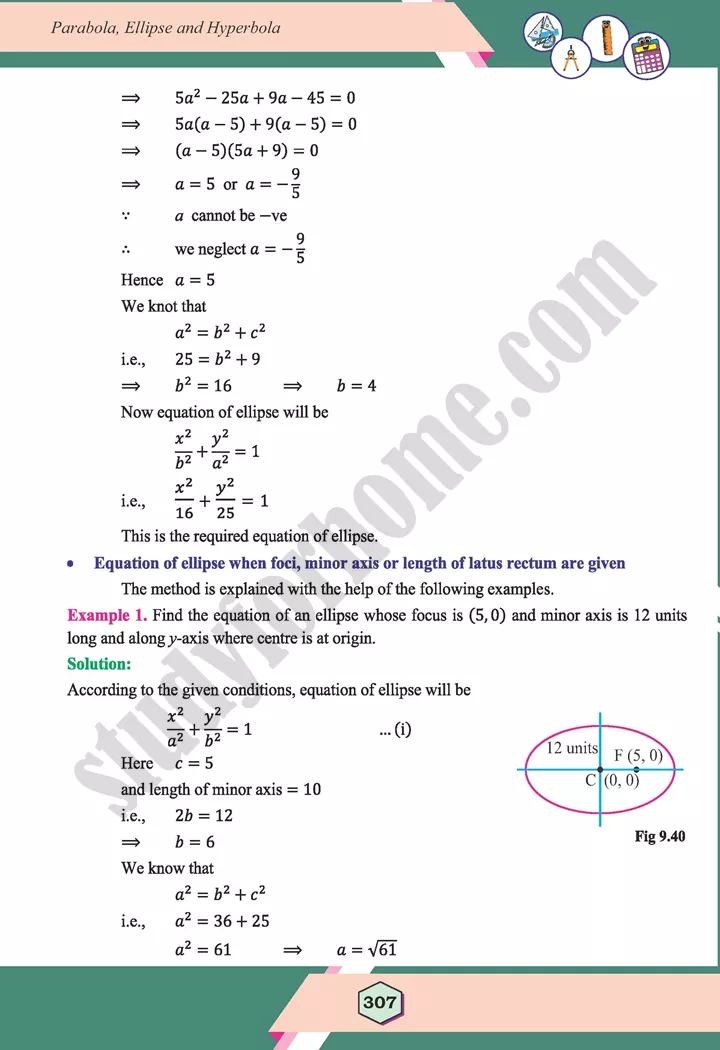 unit 9 parabola ellipse and hyperbola maths 12th 34