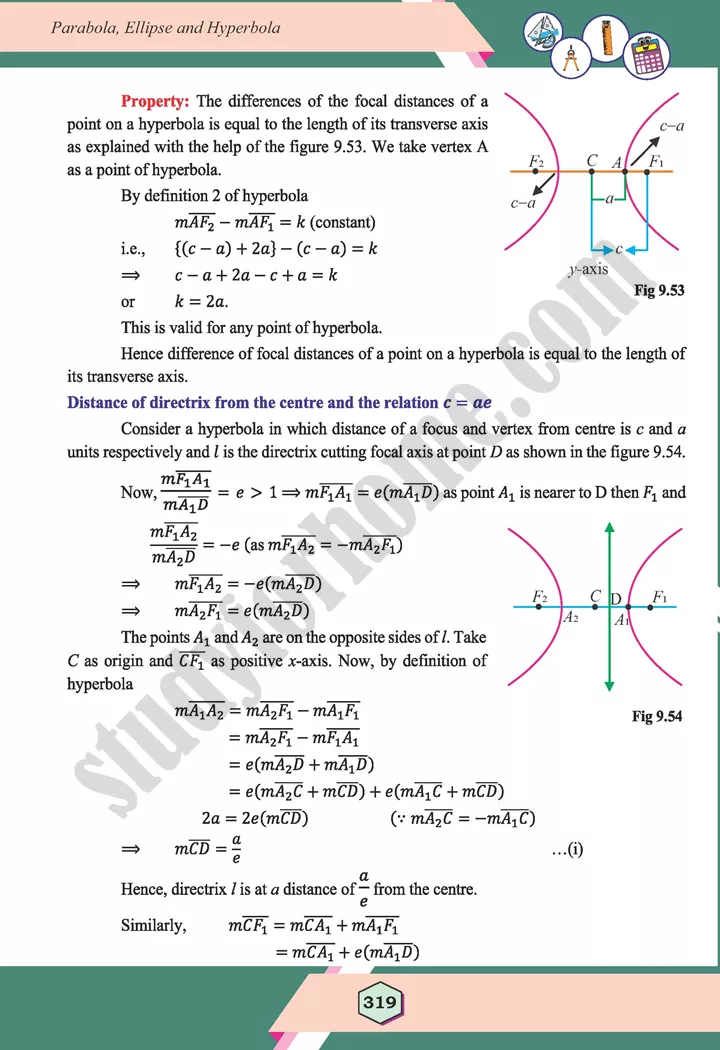 unit 9 parabola ellipse and hyperbola maths 12th 46