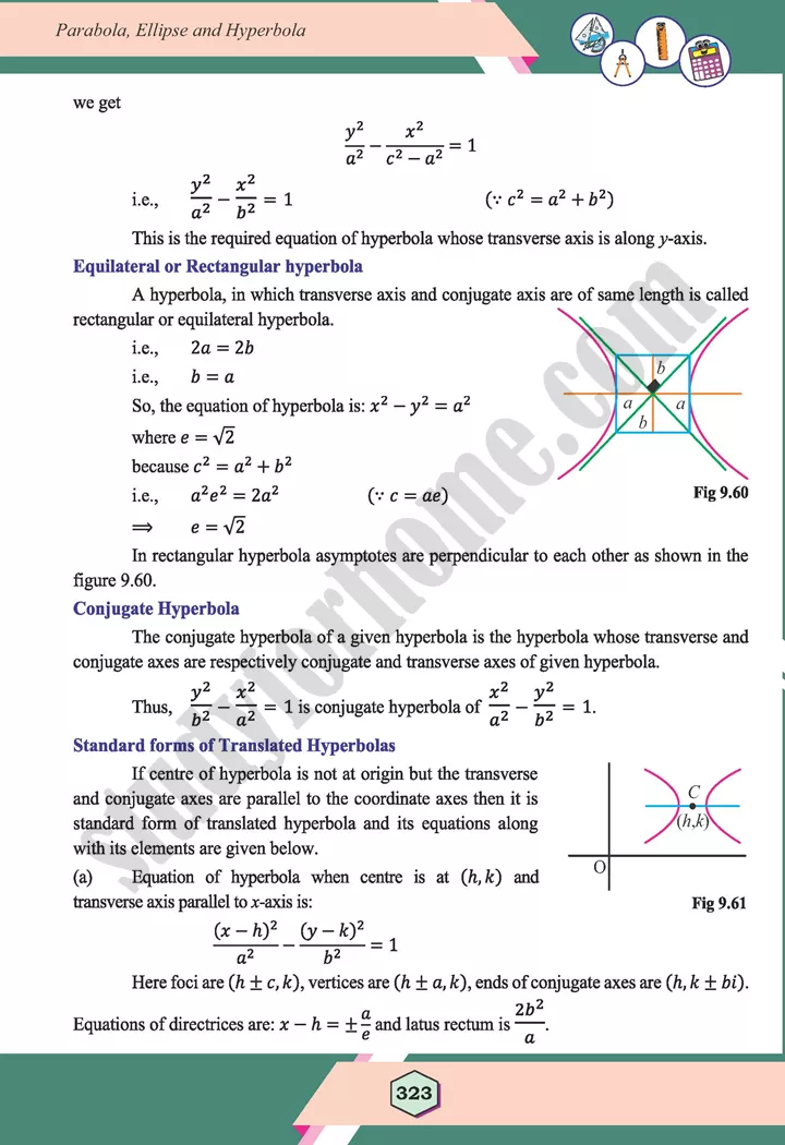 unit 9 parabola ellipse and hyperbola maths 12th 50