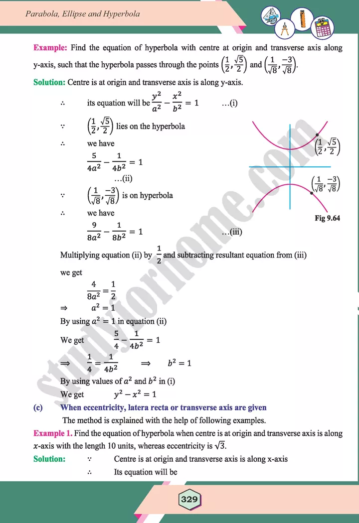 unit 9 parabola ellipse and hyperbola maths 12th 56