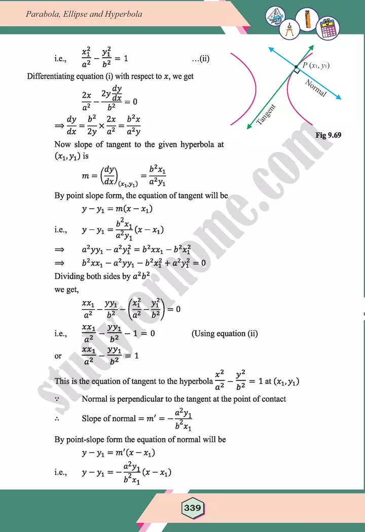 unit 9 parabola ellipse and hyperbola maths 12th 66