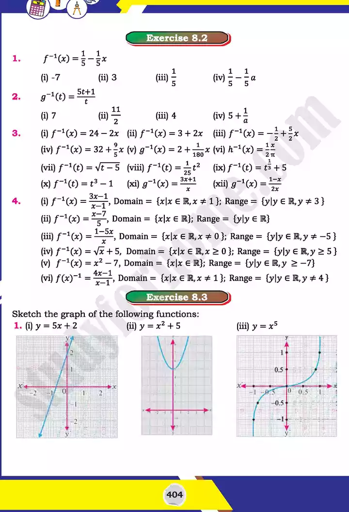 answers mathematics 11th text book 17