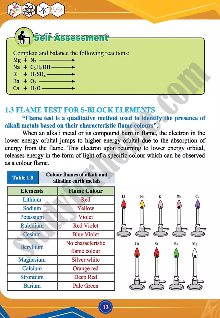 chapter 1 chemistry of representative elements chemistry 12th text book 13