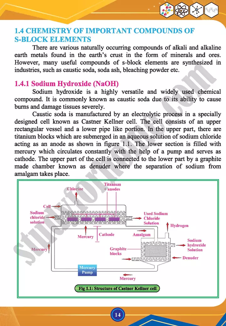 chapter 1 chemistry of representative elements chemistry 12th text book 14