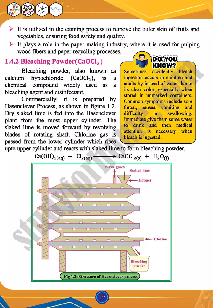 chapter 1 chemistry of representative elements chemistry 12th text book 17