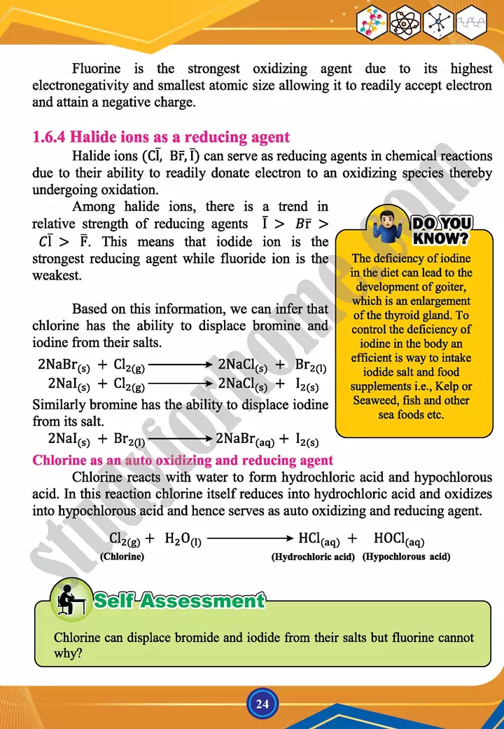 chapter 1 chemistry of representative elements chemistry 12th text book 24