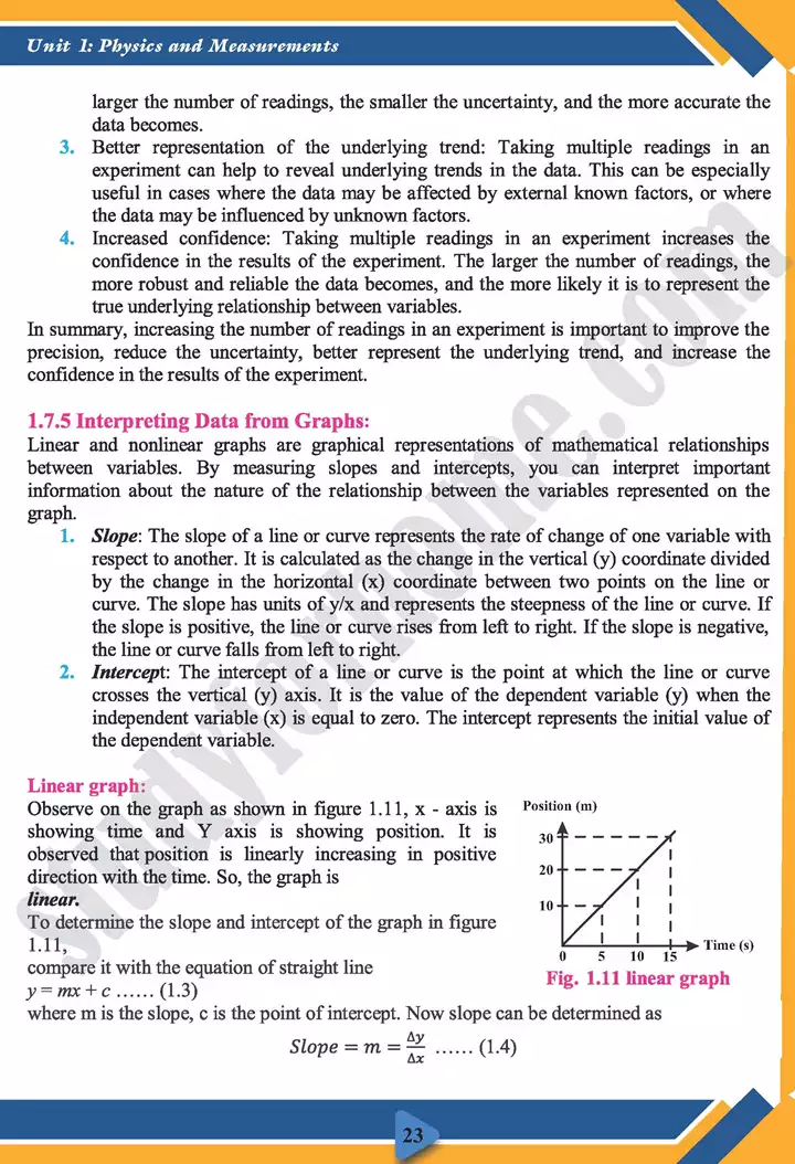 chapter 1 measurements physics 11th text book 23