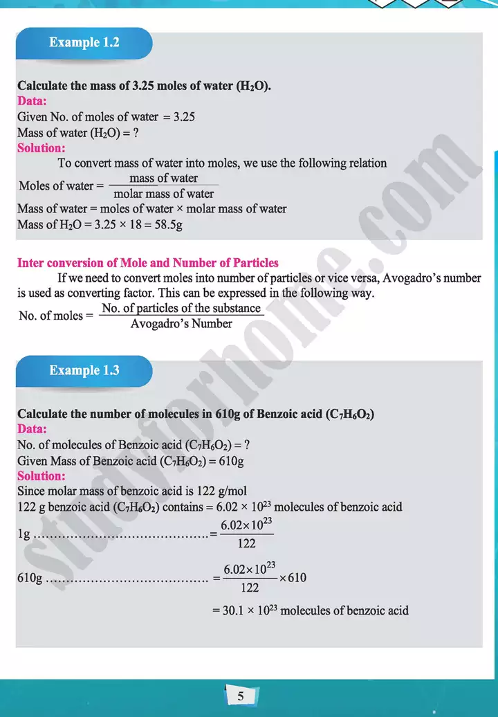 chapter 1 stoichiometry chemistry 11th text book 05