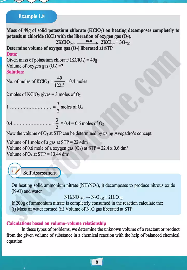 chapter 1 stoichiometry chemistry 11th text book 08