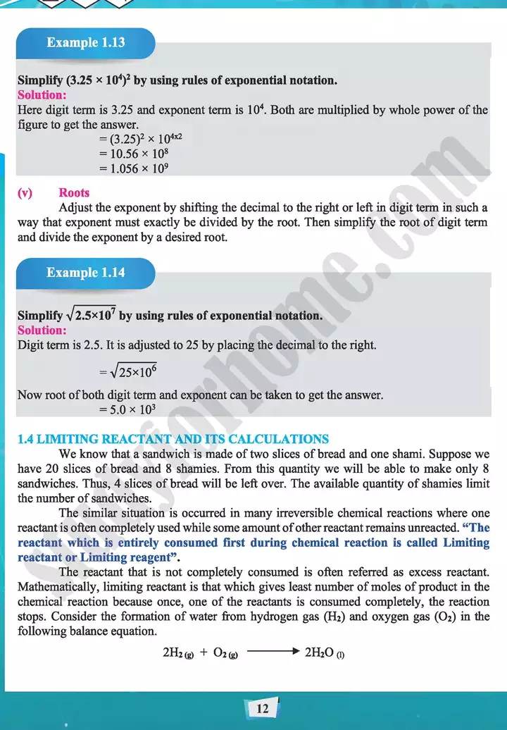 chapter 1 stoichiometry chemistry 11th text book 12