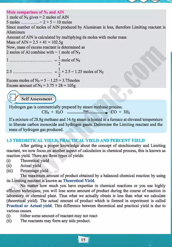 chapter 1 stoichiometry chemistry 11th text book 15