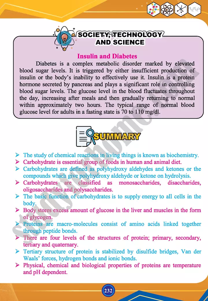 chapter 10 biochemistry chemistry 12th text book 16