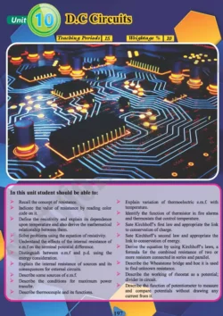 D.C Circuits - Chapter 10 - Physics 11th Text Book