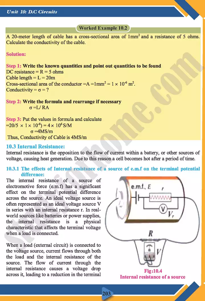 chapter 10 d c circuits physics 11th text book 07