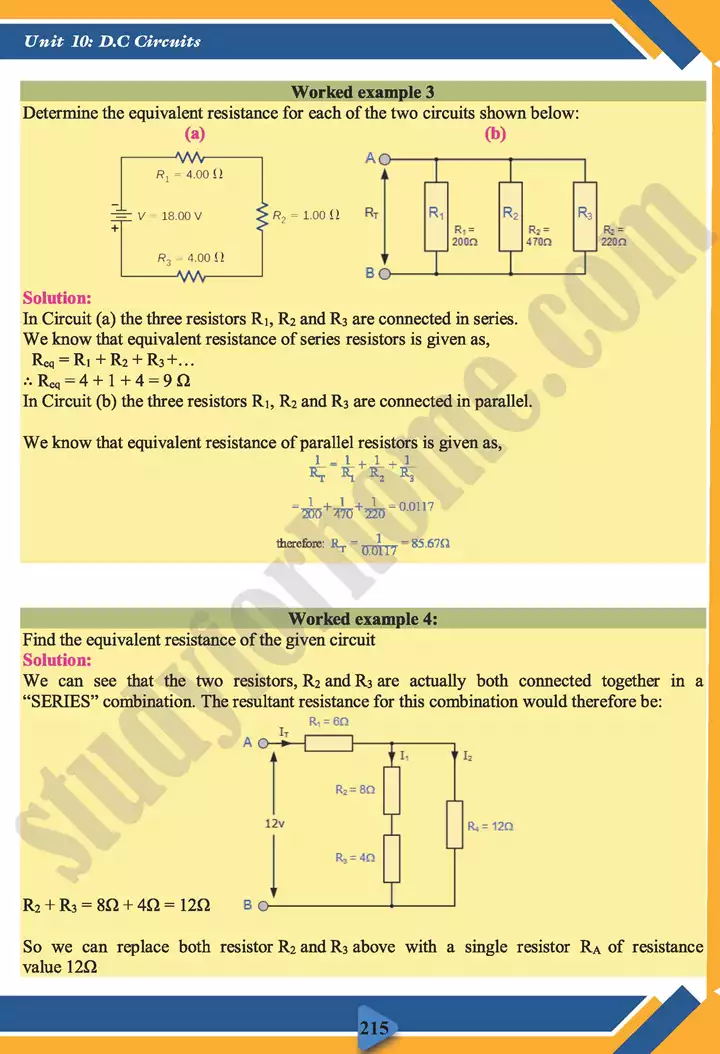 chapter 10 d c circuits physics 11th text book 19