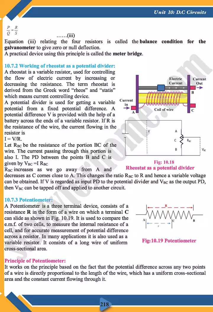 chapter 10 d c circuits physics 11th text book 22